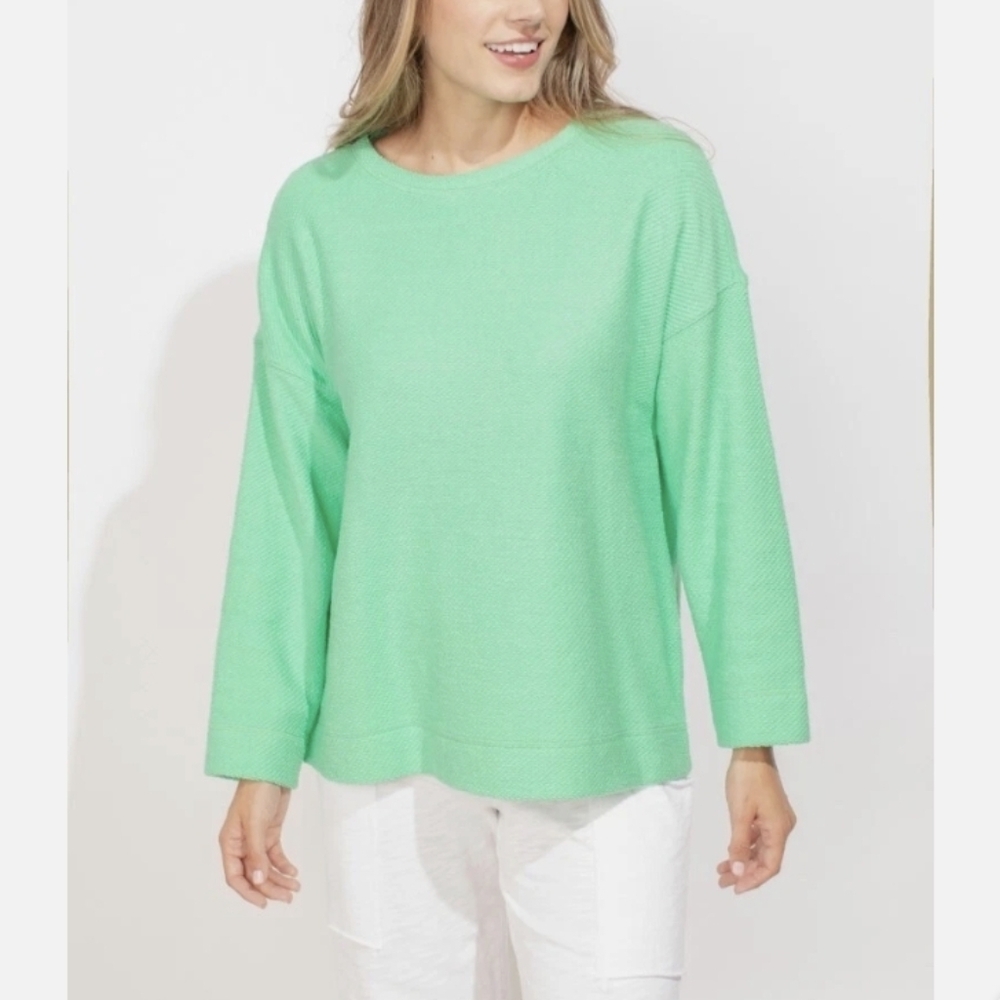 Habitat Seafoam Green Pullover SZ.S NWT